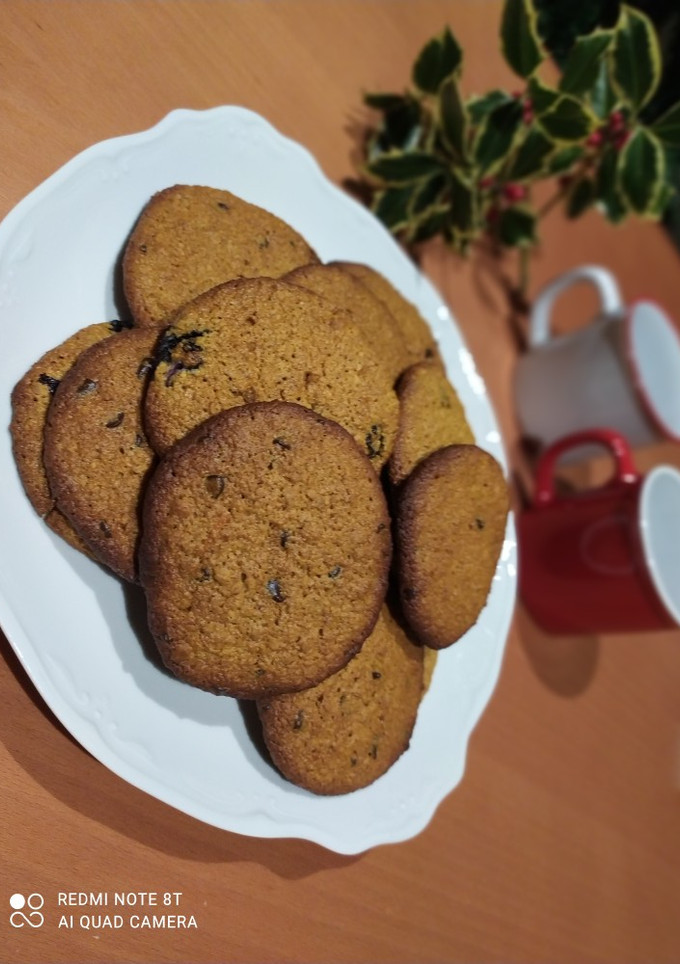 Una foto de Galletas de avena y naranja