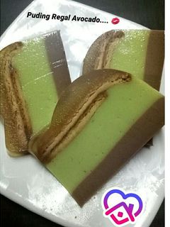 Foto resep Puding Regal Avocado