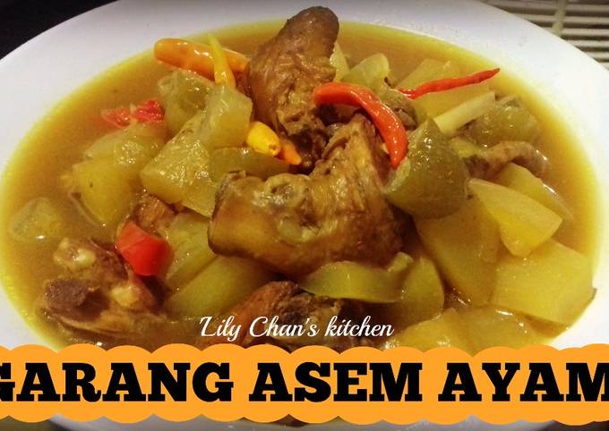 Resep Garang Asem Ayam ala LC oleh 'Lily Chan's kitchen ...