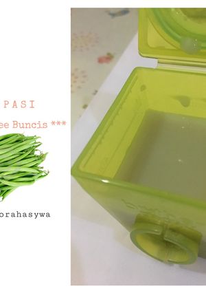 Foto resep MPASI 6 Bulan Menu TunggalPuree Buncis