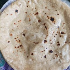 A picture of Fulka roti.