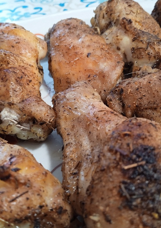 Una foto de Pollo a l'ast en bolsa de asar