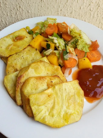 Easy Steps to Make|Recipe} Fried sweet potatoes with steamed veggies Anti-Fail