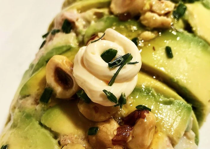 Receta Canelón de aguacate y atún