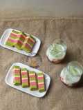 Kek Lapis Matcha Strawberry