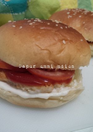 Foto resep Burger Ayam Simple
