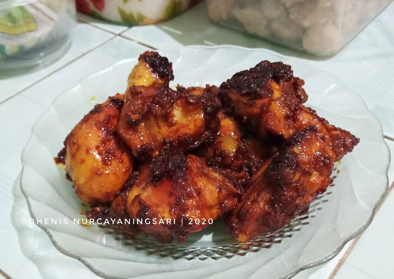Ayam panggang Teflon
