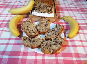 Foto di Banana bread con farina di avena