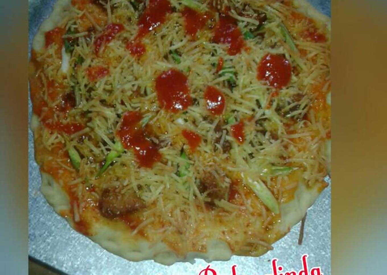 Pizza Toping Ayam Balado