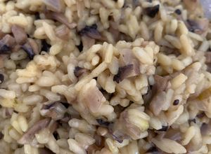 Una foto de Risotto de Champiñones