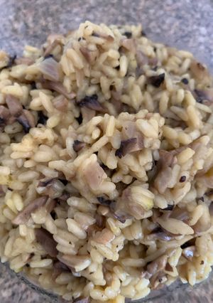 Una foto de Risotto de Champiñones