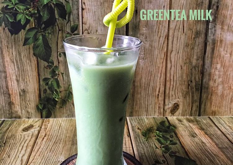 Greentea milk