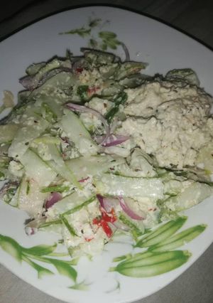 A picture of Cucumber Salad.