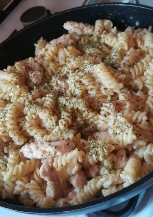 Alfredo csirke recept fotója