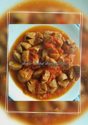Foto resep Bakso Sambal Bawang Pedas