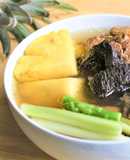【老菜脯蘆筍鳳梨雞湯】酸甜風味養顏美容