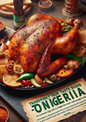 A picture of Spicy Nigerian Oven-Roasted Turkey.