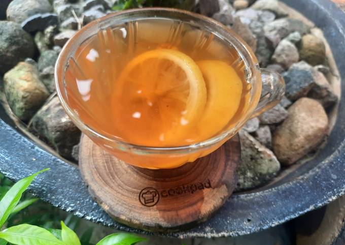 Langkah Mudah untuk Menyiapkan Lemon ginger tea, Menggugah Selera