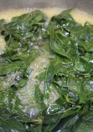 Foto resep DAUN SINGKONG REBUS / LALAP DAUN SINGKONG▪︎