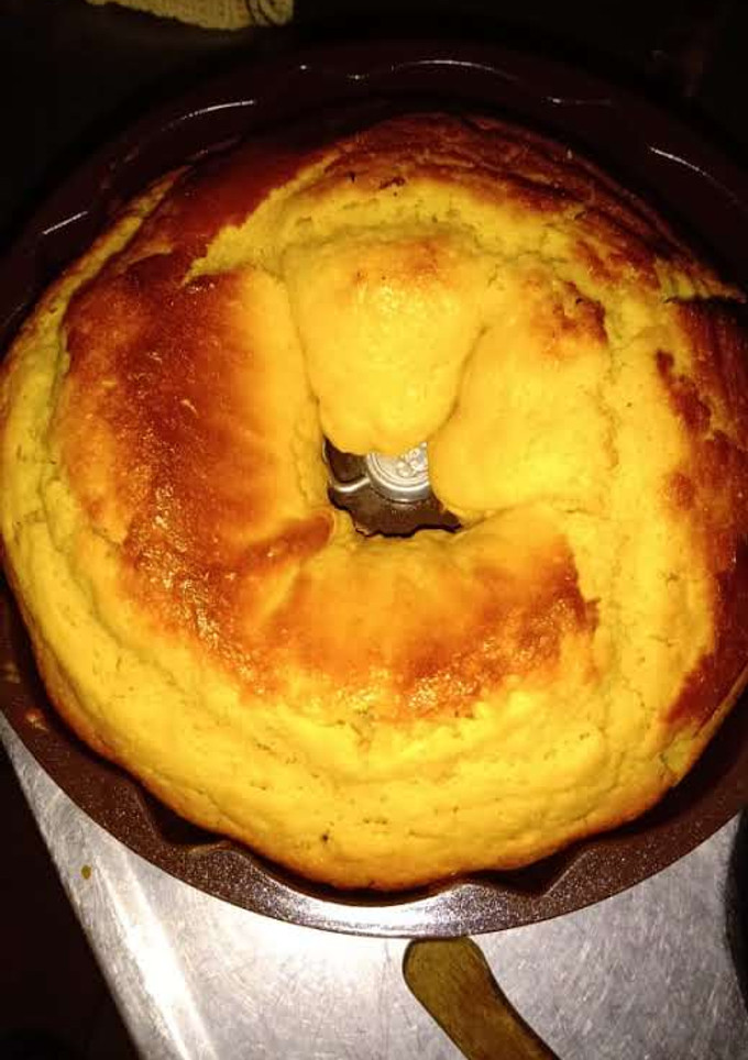 Una foto de Budín de limón fácil