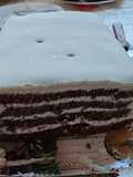 Kávés habos torta glutén és laktózmentesen