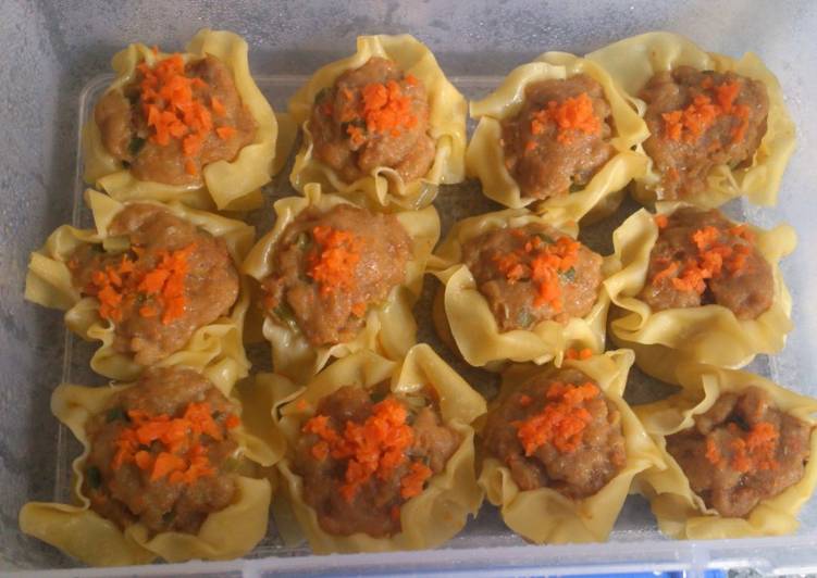 Recipe of Favorite Steam Dim Sum (Siomai)