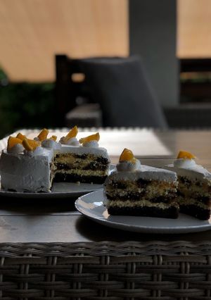 Gluténmentes narancsos túrótorta recept fotója
