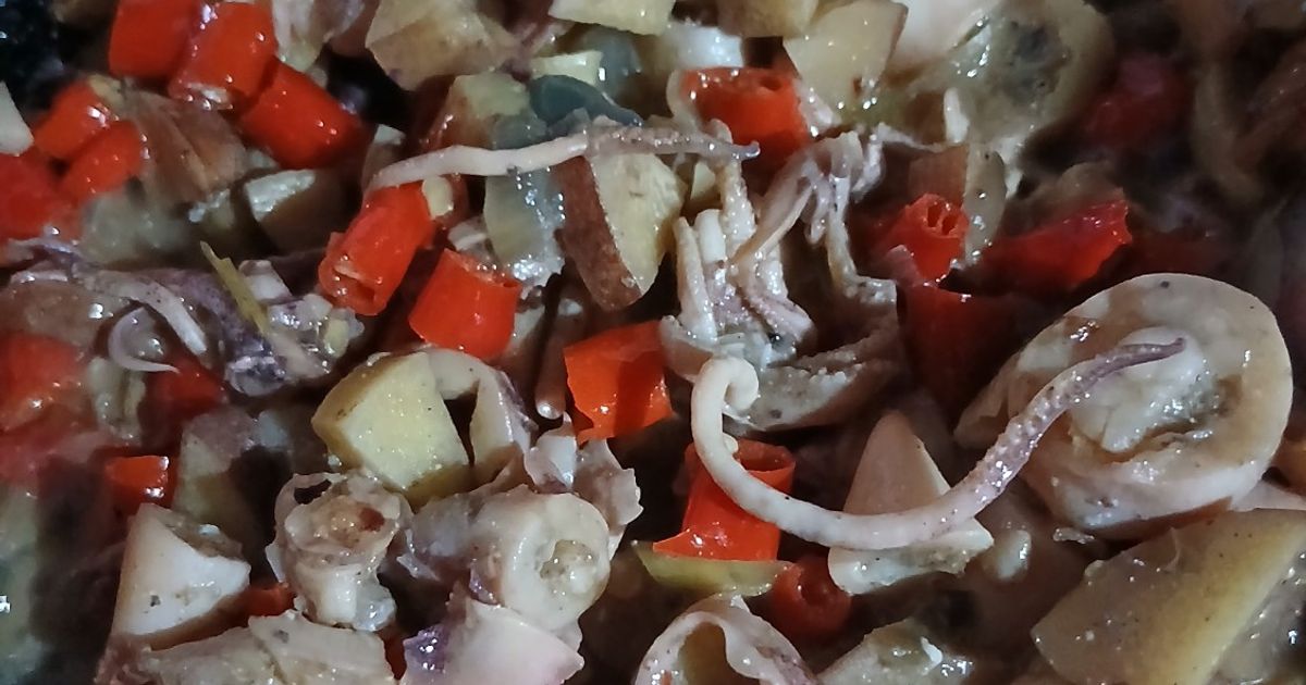 Tumis Cumi Jengkol
