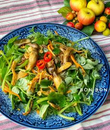 gỏi rau càng cua chay