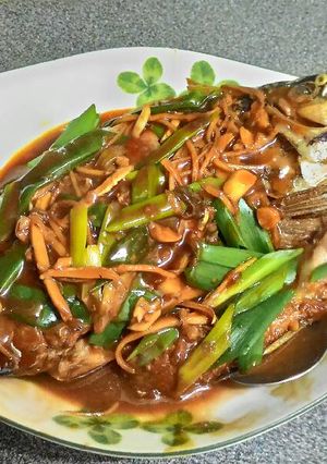 紅燒台灣鯛 的食譜成品照片