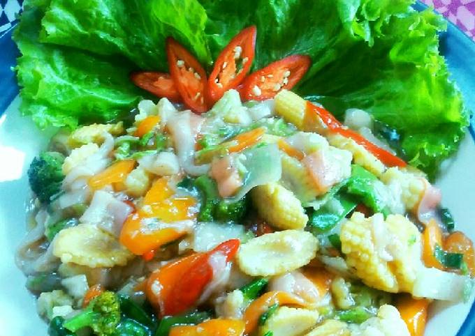 Resep Capcay saos tiram, Enak Banget