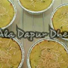 รูปของ Baked Potato with macaroni inside