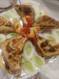 Potato & soya nuggets chapati triangle