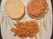 A picture of pretzel chicken
