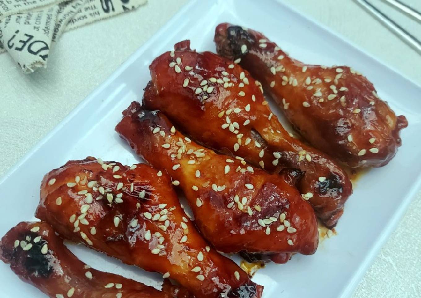 Ayam Panggang Saus Gochujang