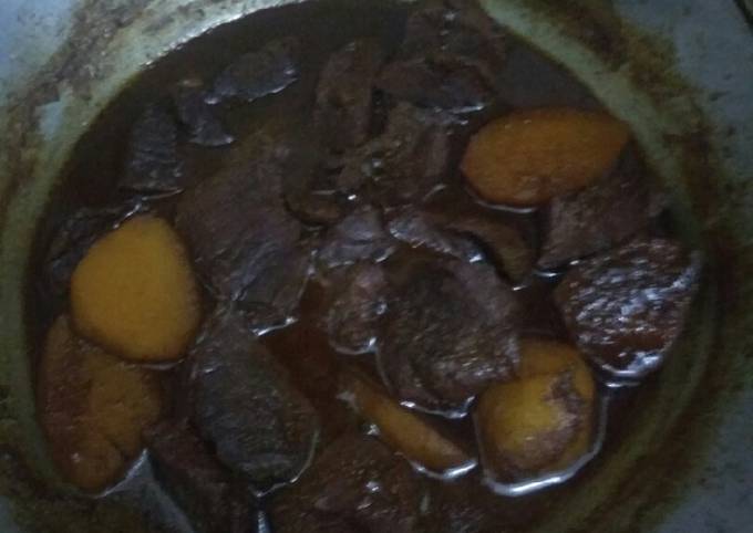 Semur daging lebaran