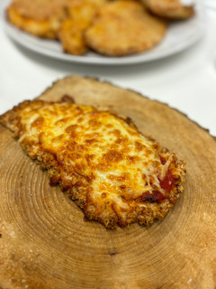 Una foto de Milanesas de pollo en airfryer