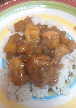 A picture of Baked Hawaiian Teriyaki Chicken.