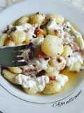 Gnocchi with Guanciale and Burrata