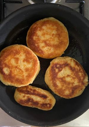 Una foto de Arepa de yuca
