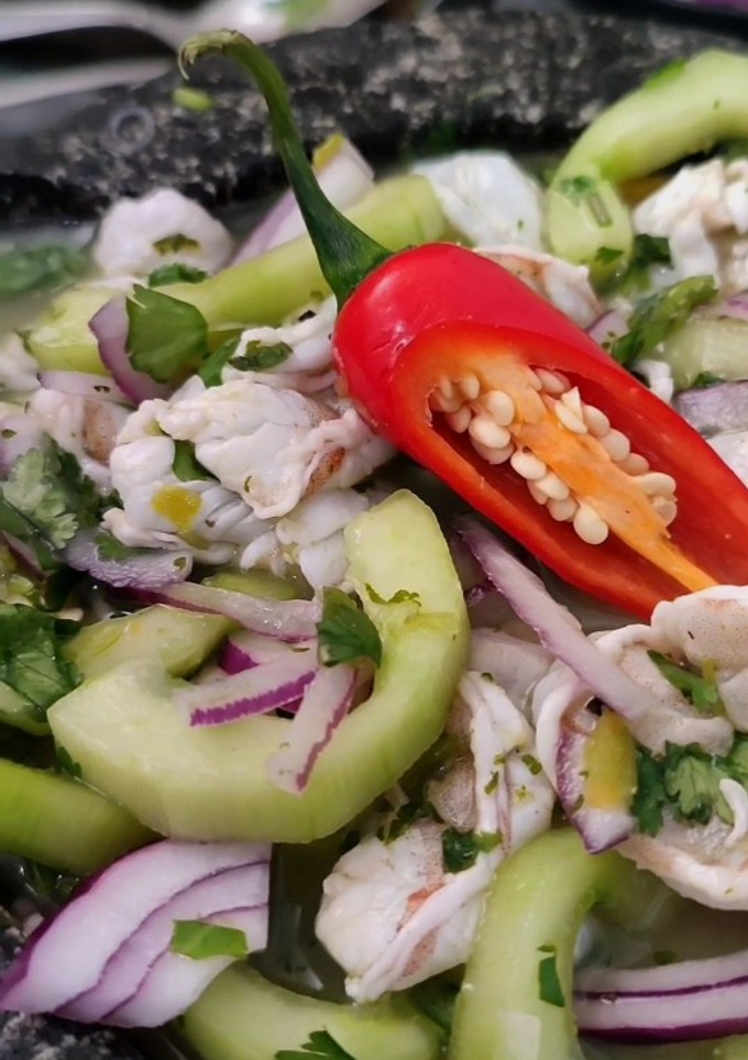 Una foto de AGUACHILE DE Camarón 🦐