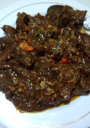 Foto resep Sapi gebrek kuah lada hitam