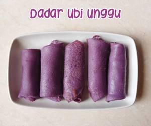 Resep Baru Dadar Gulung Ubi Unggu Mantul Banget