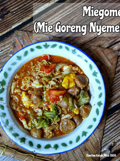 Foto resep Miegomek (Mie Goreng nyemek)