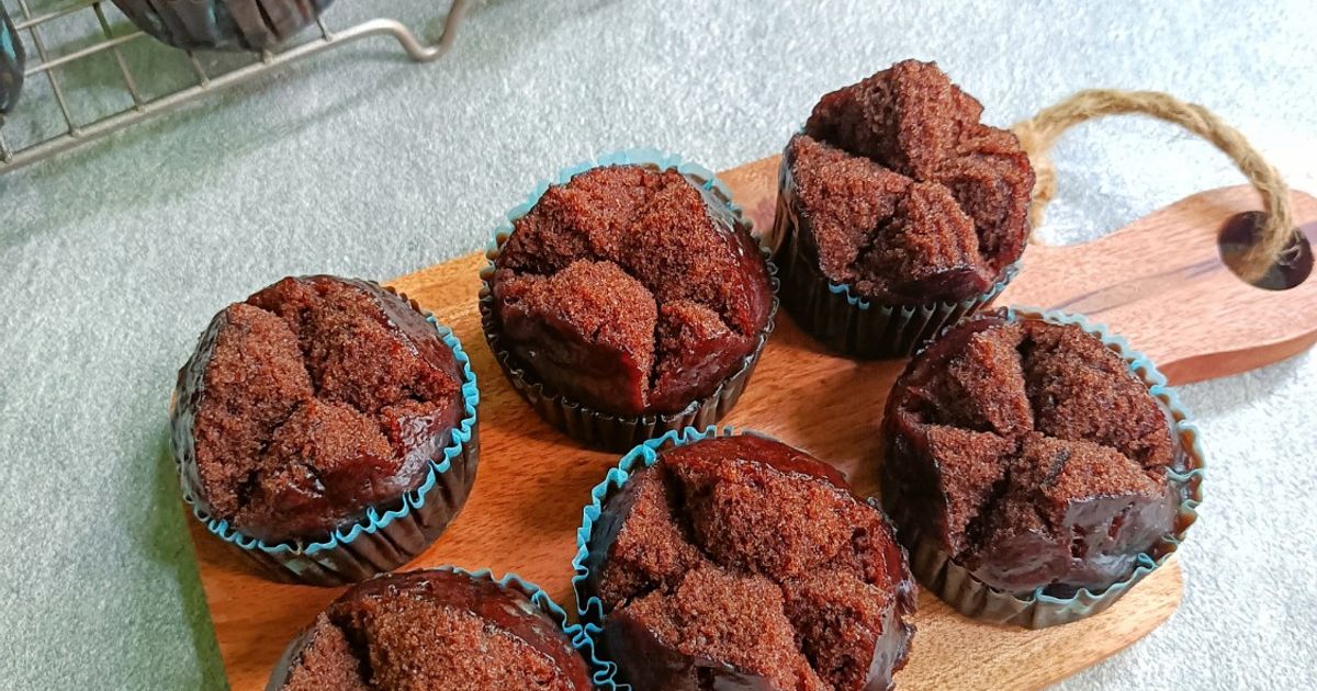 Brownies kukus mekar tanpa telur