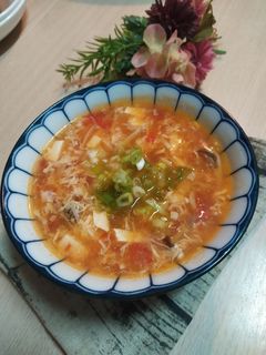 番茄豆腐鮮菇湯 的食譜成品照片