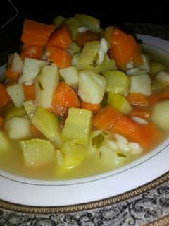 صورة لوصفة شوربة الخضار
