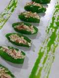 Pointed guard sweet Parval ki mithai
