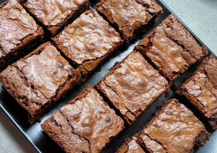 Steps to Prepare Any-night-of-the-week Cakey Brownies