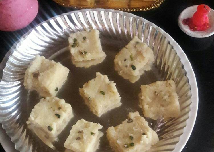 Rava Barfi